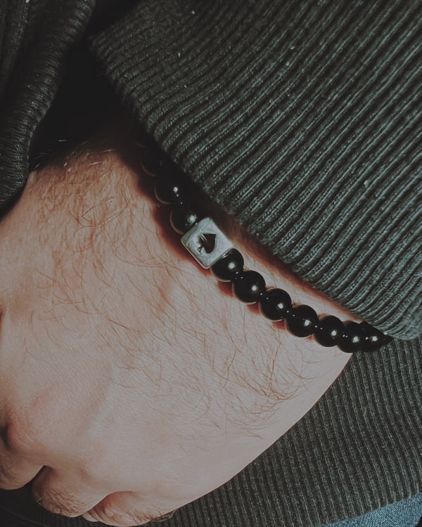 Black Tourmaline Luck Bracelet