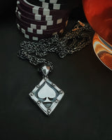 Poker Knight Pendant on Spiga Chain