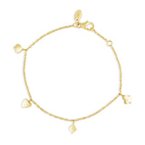 Charm Bracelet - Yellow Gold Vermeil